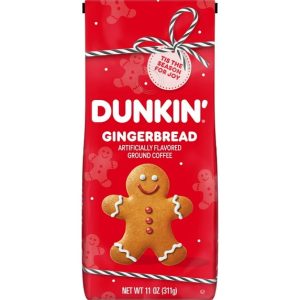 Specialty: Dunkin Gingerbread 11 0z Coffee